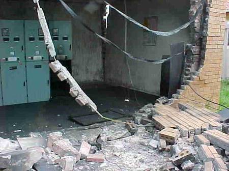 Fig. 3 Arc-fault effect on substation 
